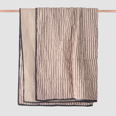 Simple Lines Quilted Throw