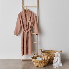 Mara Organic Waffle Robe