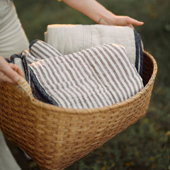 Simple Lines Quilted Throw