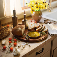 Rustic Morning Dipping Plate