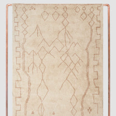 Rahim Hand-Knotted Beni Ourain Area Rug