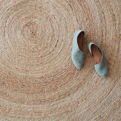 Rassi Handwoven Round Jute Area Rug