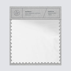 Stonewashed Organic Cotton Percale Swatches