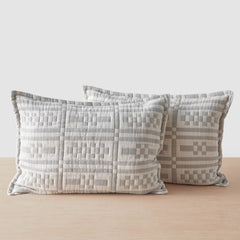 Alegria Organic Cotton Quilted Shams