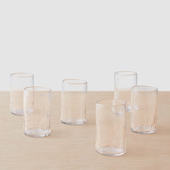 Apasco Recycled Highball Glasses - 13.5 oz., Set of 6