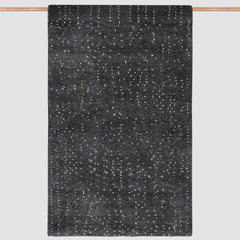 Atashi Hand-Knotted Accent Rug - Stone Blue