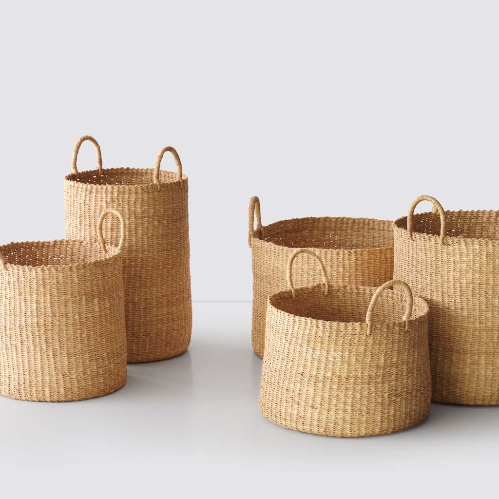 Bolga Floor Baskets