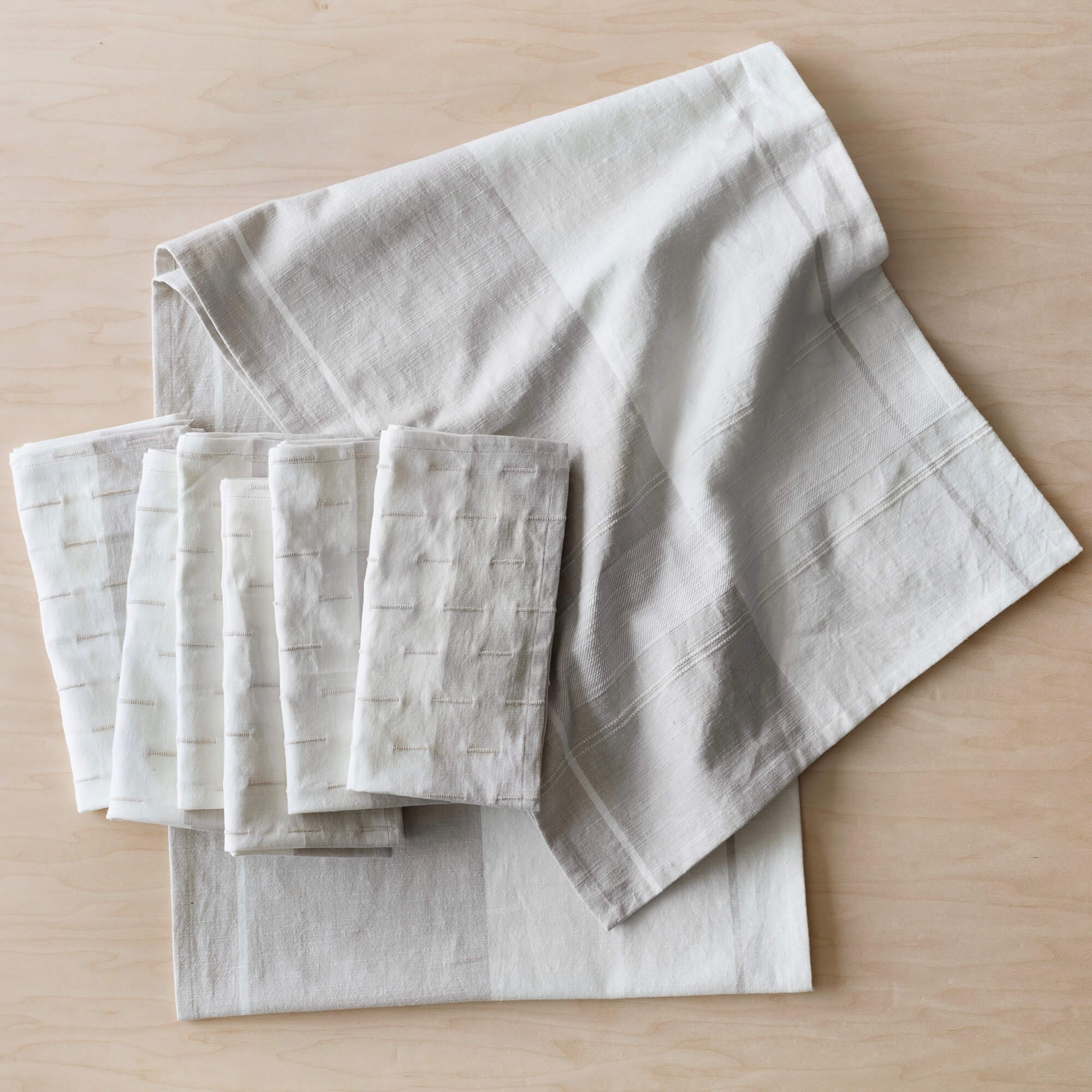 Chera Napkins - Tan - Set of 6