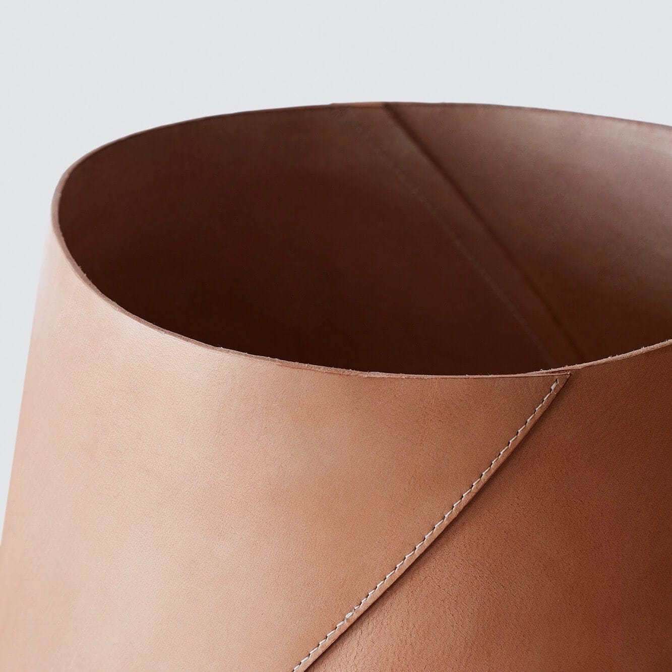 Azad Tall Leather Storage Bins