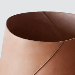 Azad Tall Leather Storage Bins