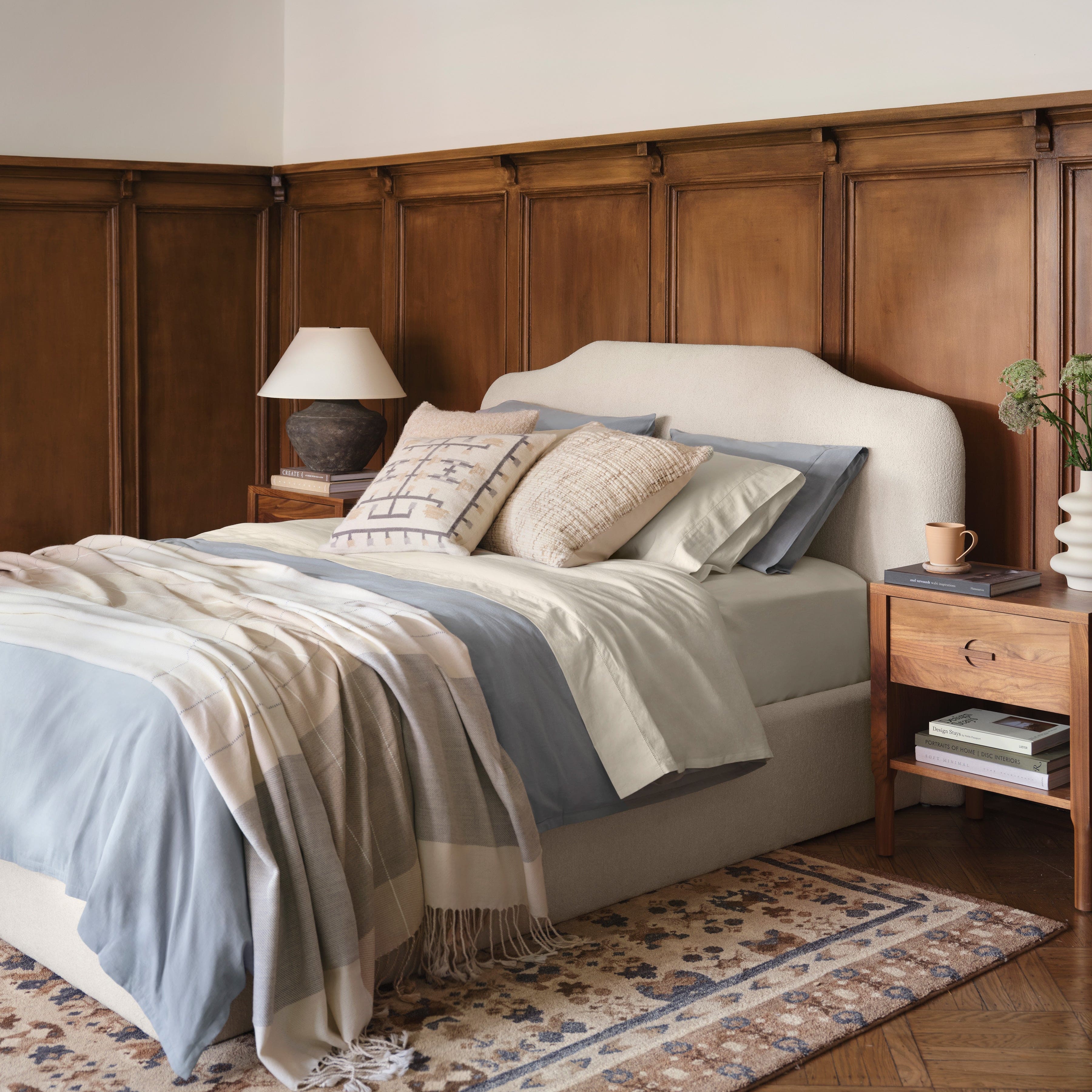 Stonewashed Organic Cotton Percale Duvet Cover