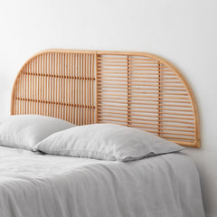 Java Rattan Headboard
