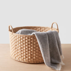 Kawi Wicker Floor Basket