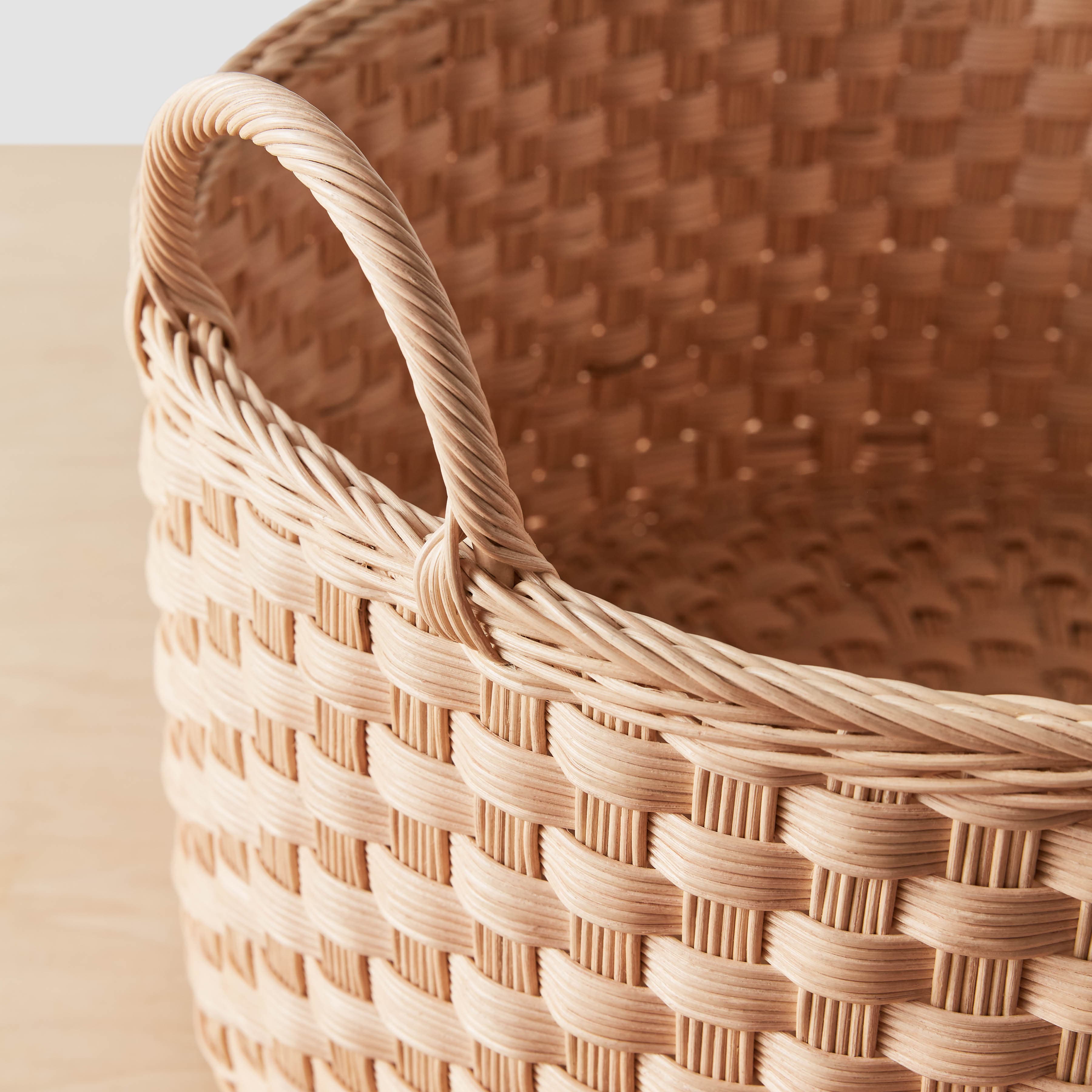 Kawi Wicker Floor Basket
