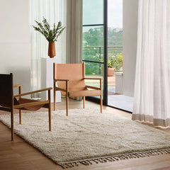 Khalida Hand-Knotted Beni Ourain Area Rug