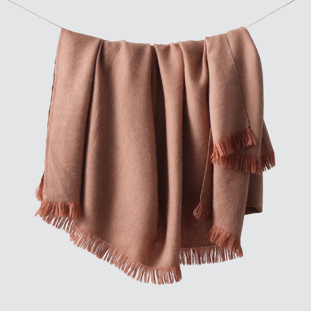 La Calle Alpaca Throw
