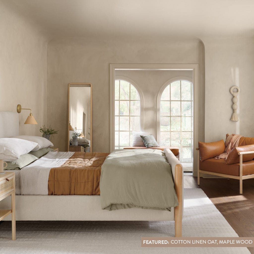 Laurel Bed with High Footboard