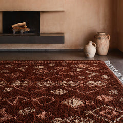 Mina Hand-Knotted Beni Ourain Area Rug