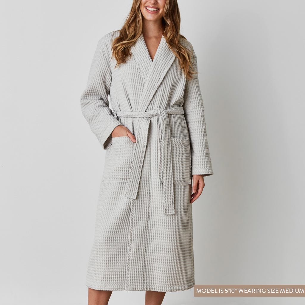 Mara Organic Waffle Robe