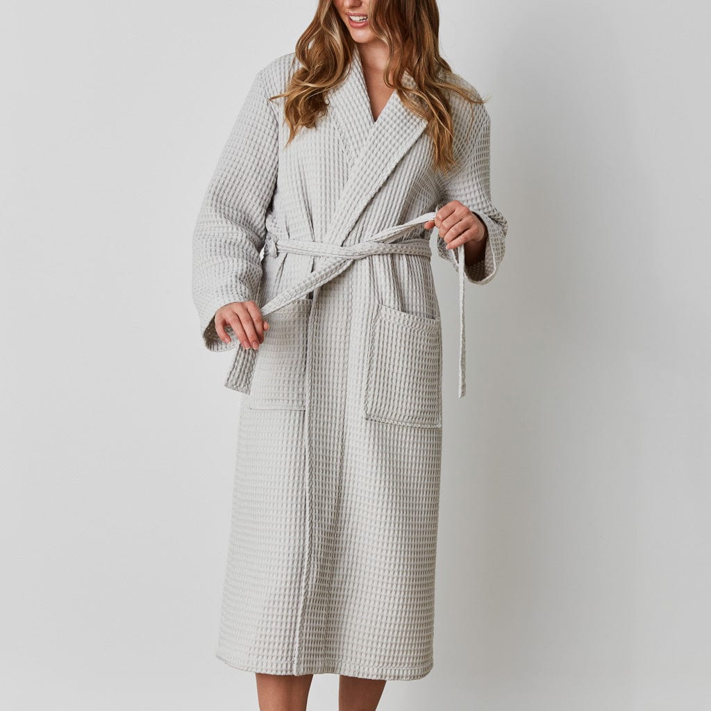 Mara Organic Waffle Robe