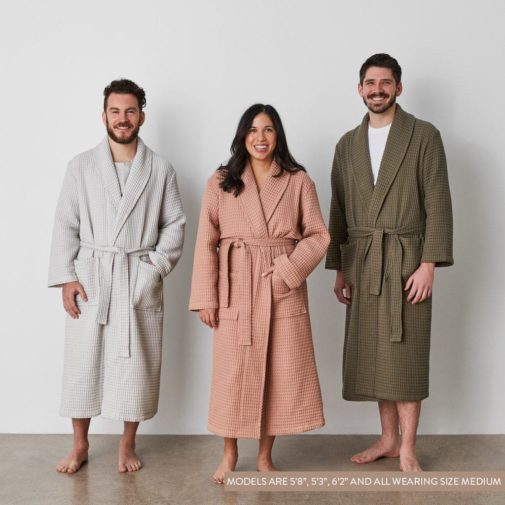 Mara Organic Waffle Robe
