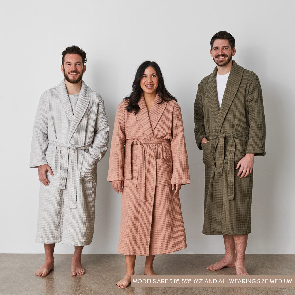 Mara Organic Waffle Robe