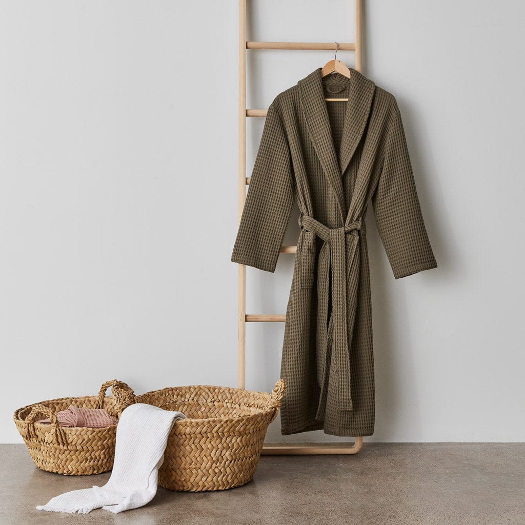 Mara Organic Waffle Robe