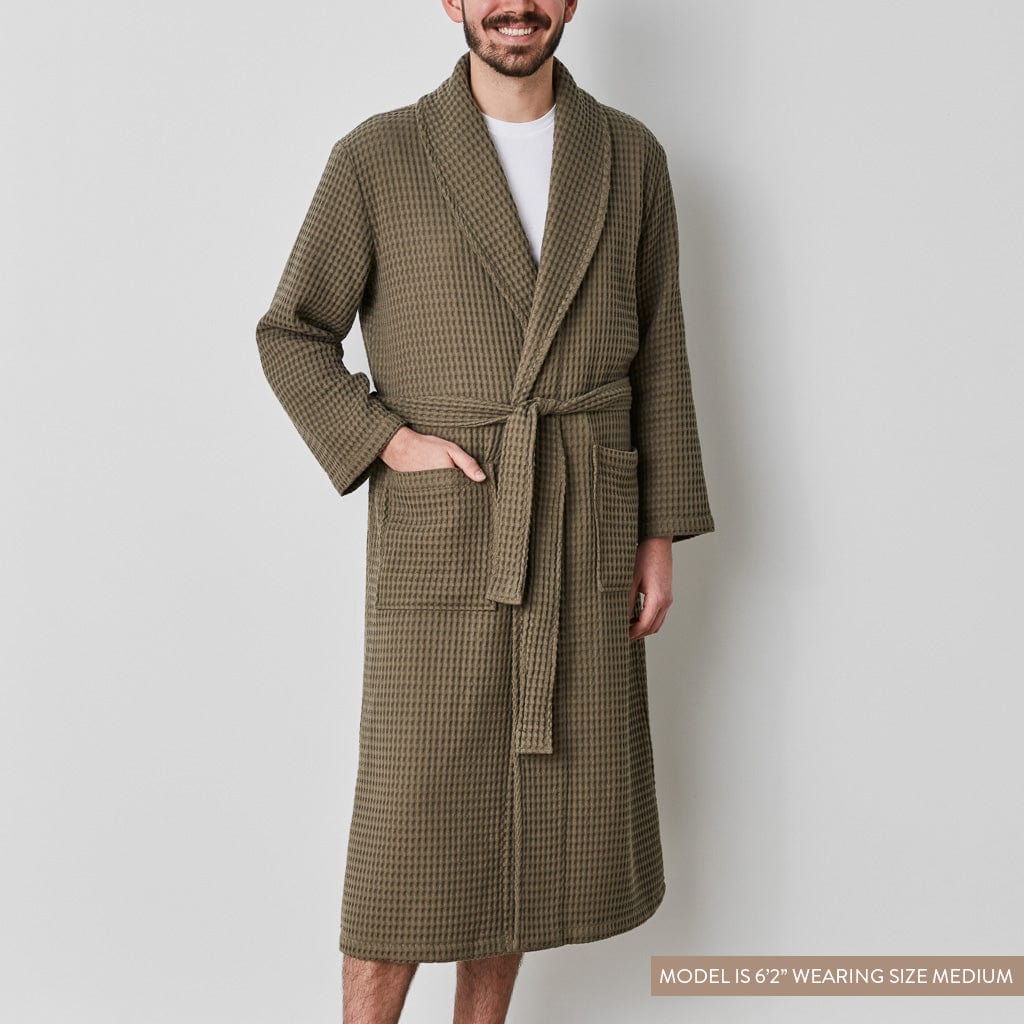 Mara Organic Waffle Robe