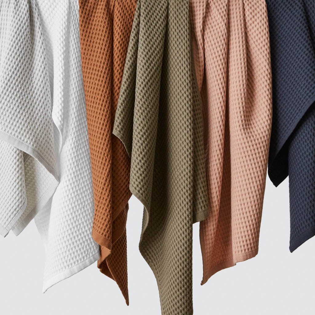 Mara Organic Waffle Towels