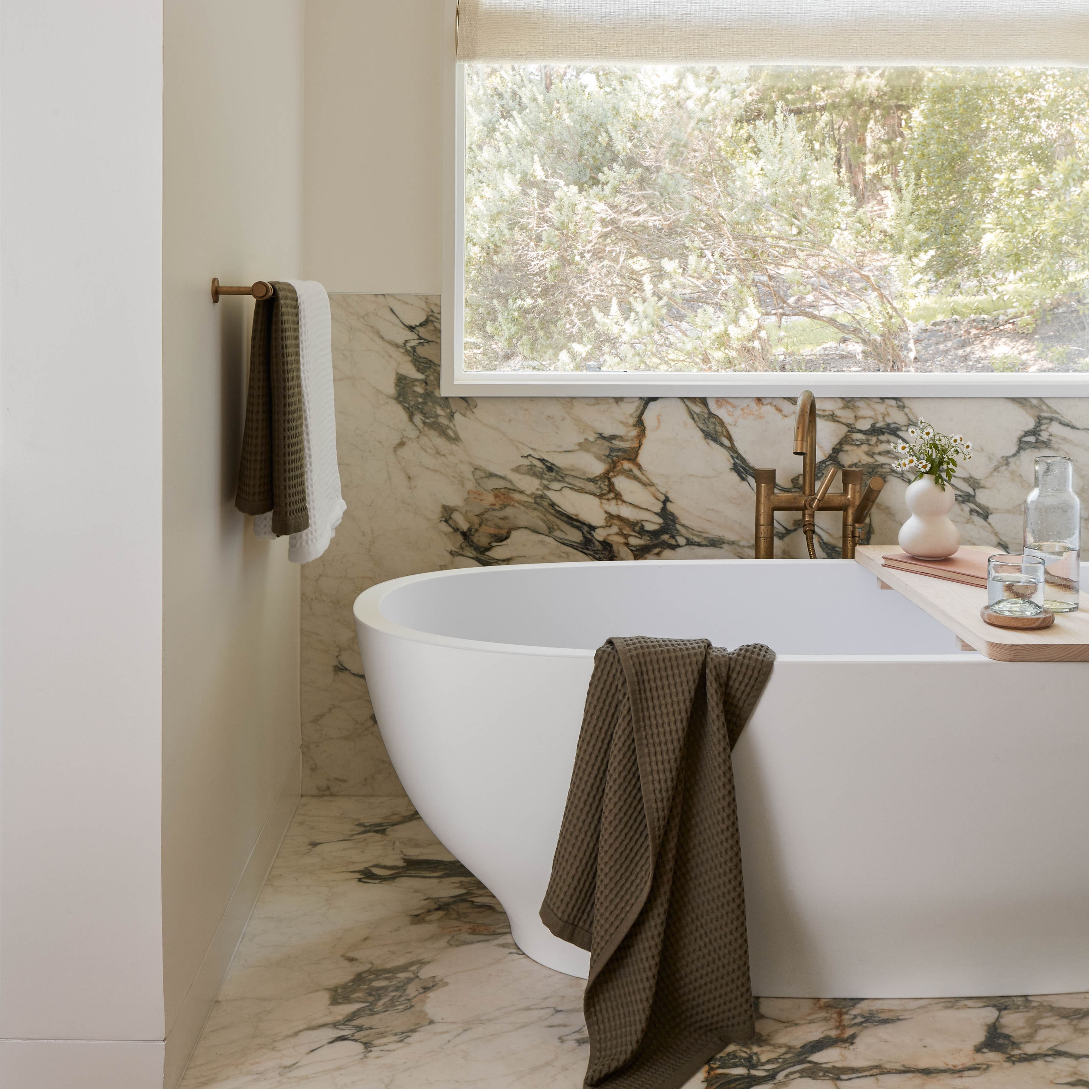 Mara Organic Waffle Towels