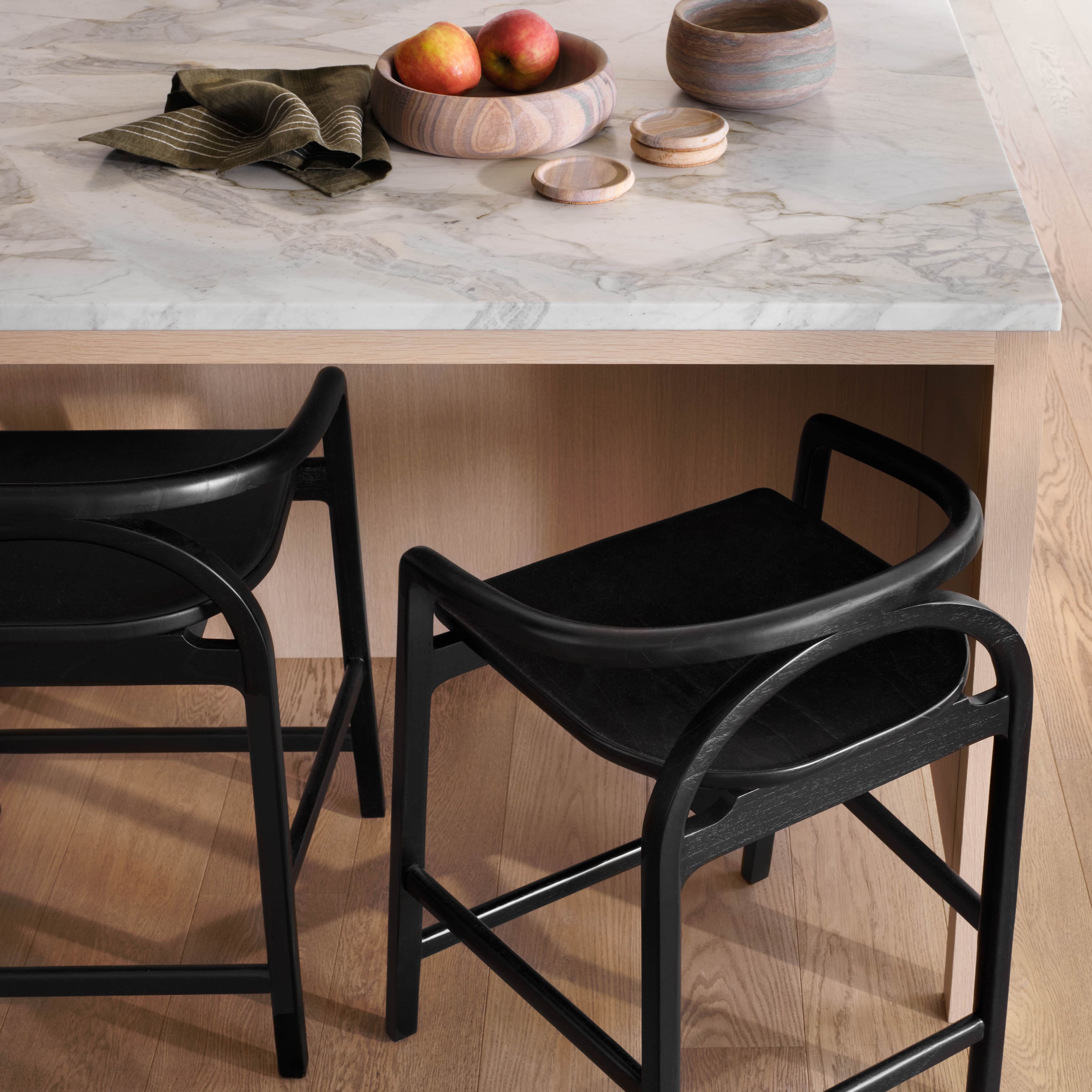 Meru Counter Stool - Black