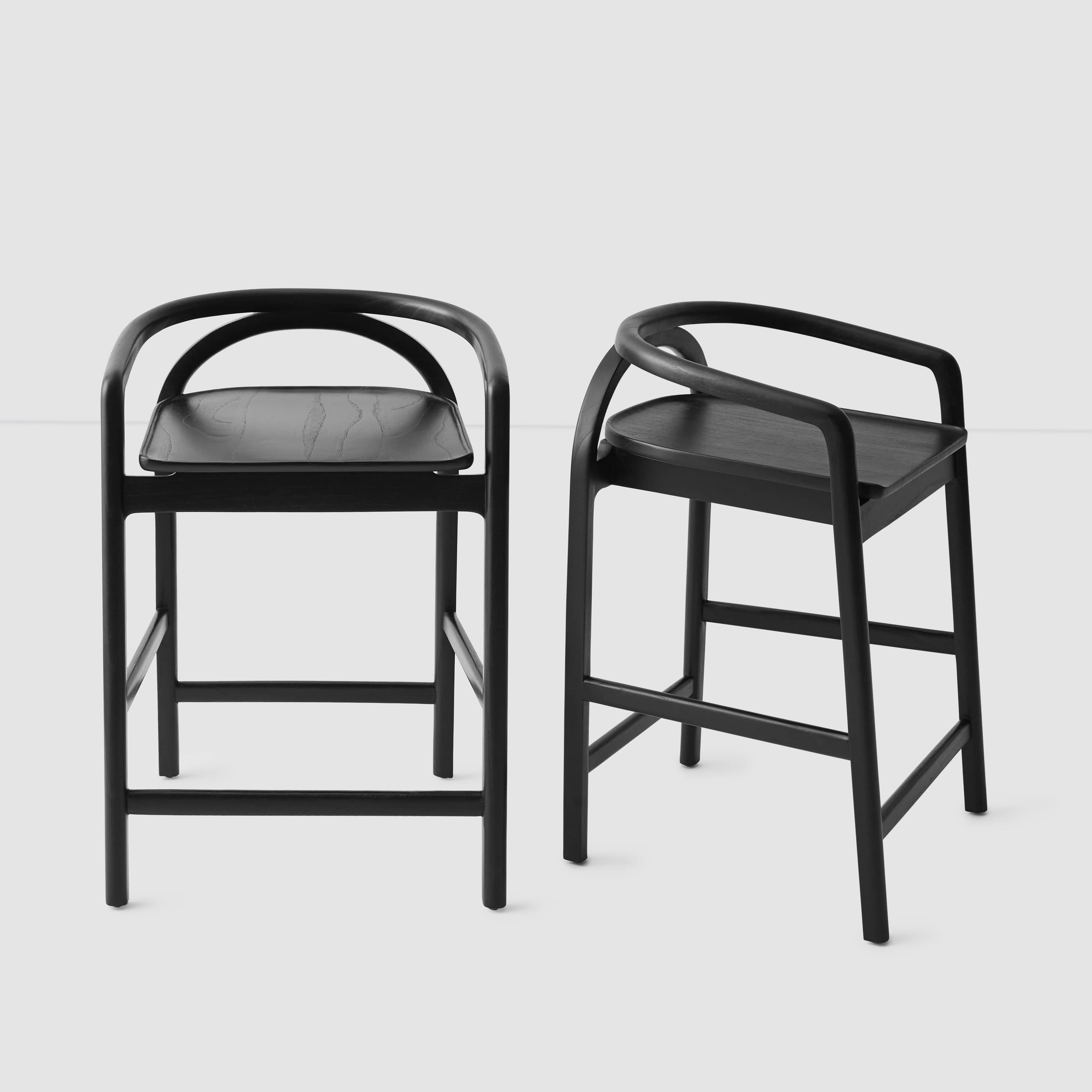 Meru Counter Stool - Black