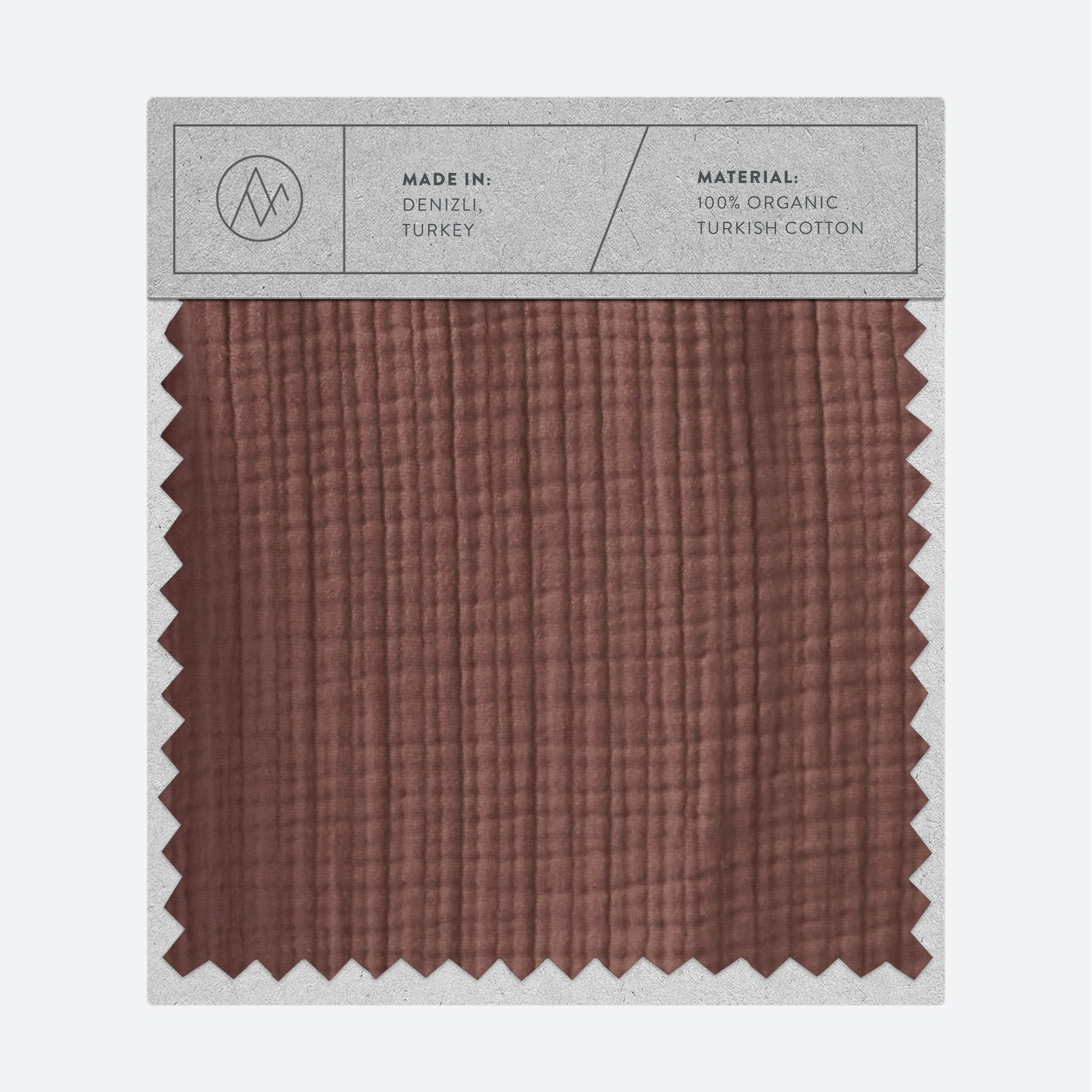 Organic Cotton Gauze Bedding Swatch