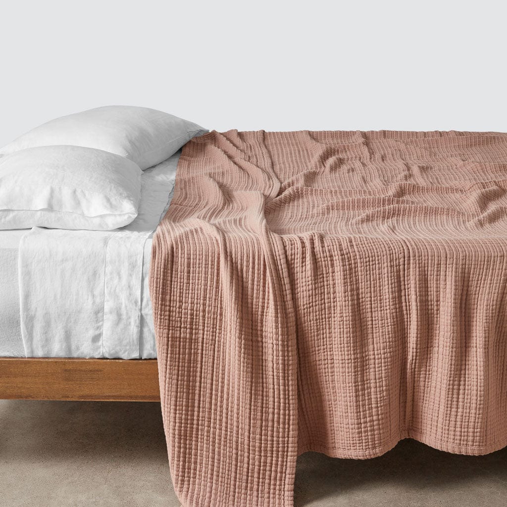 Organic Cotton Gauze Bed Blanket