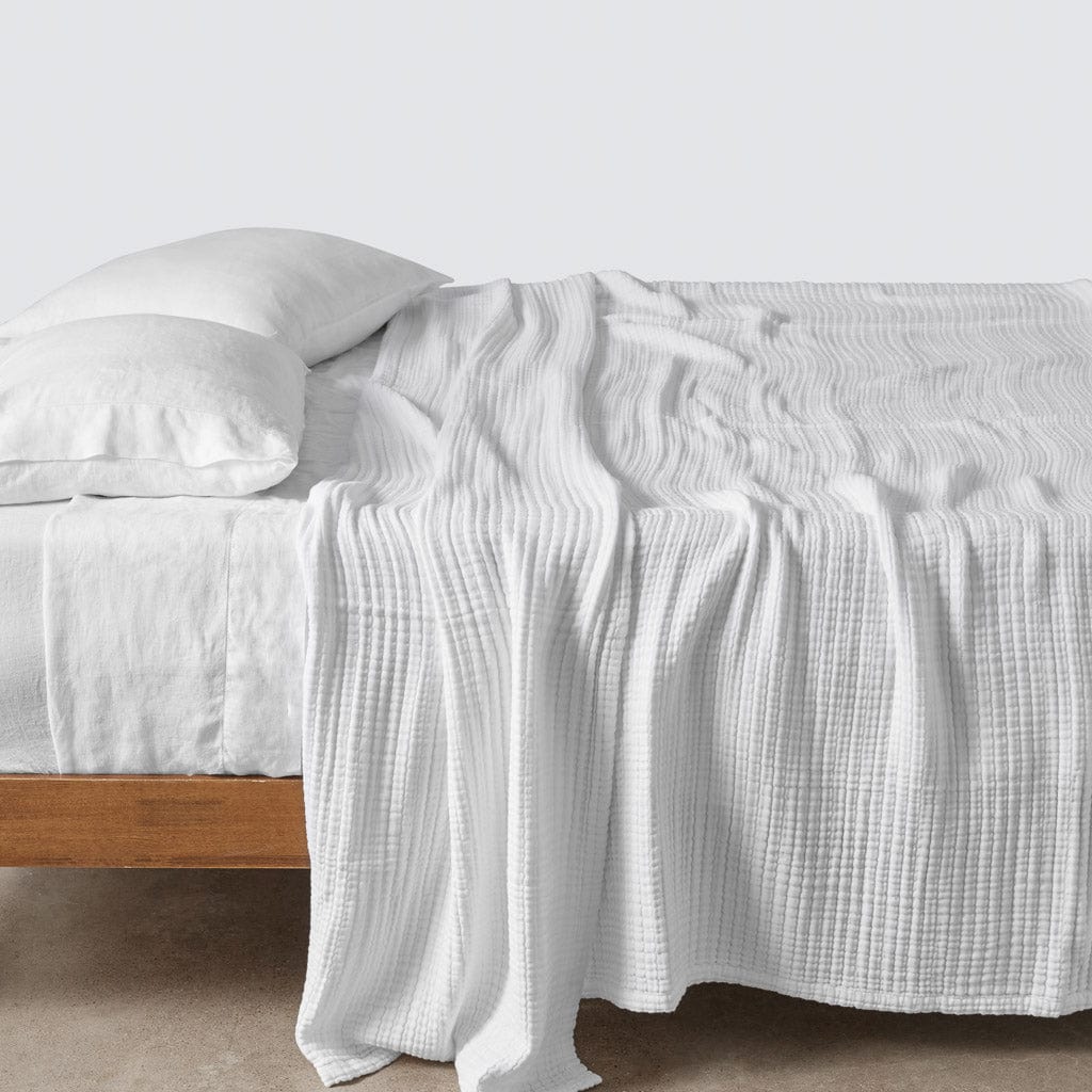 Organic Cotton Gauze Bed Blanket