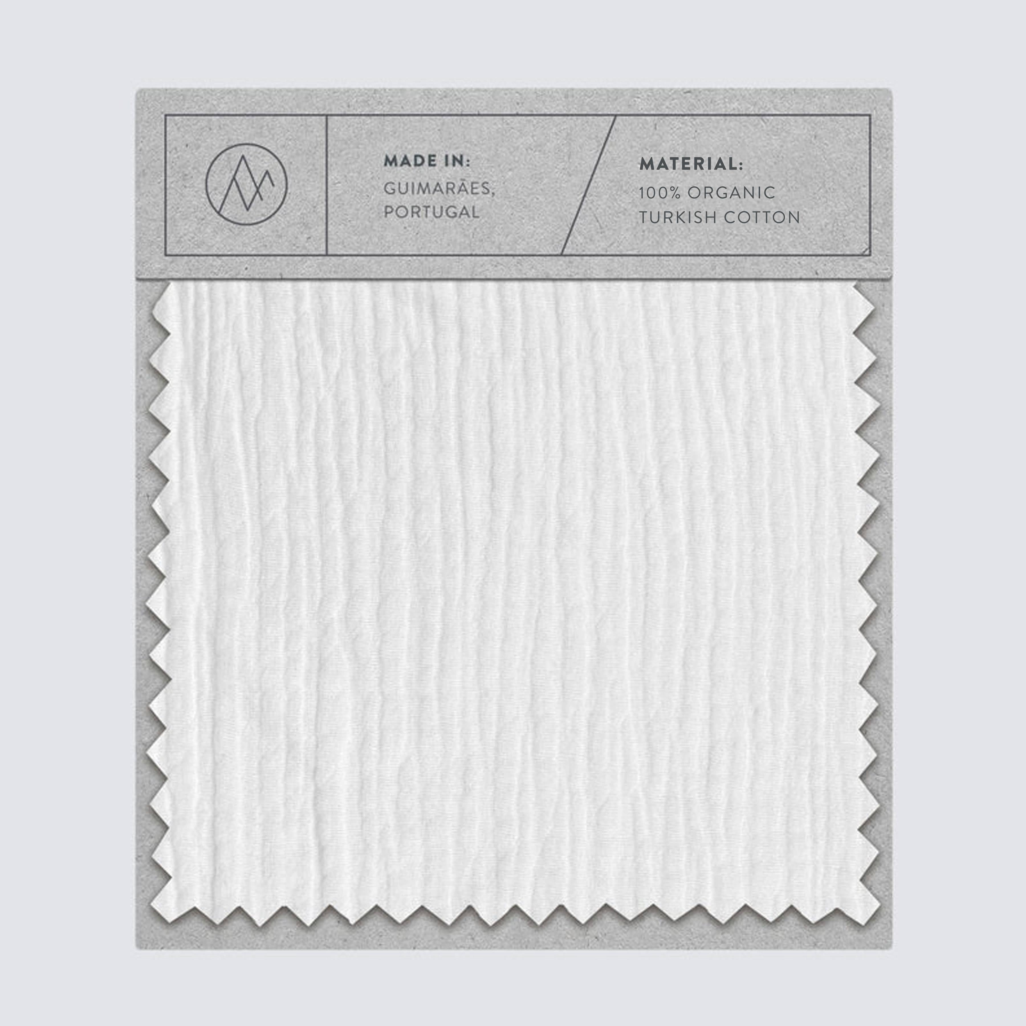 Organic Cotton Gauze Bedding Swatch