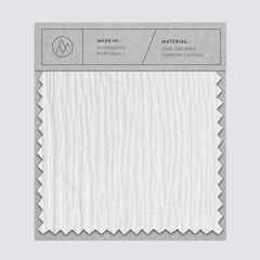Organic Cotton Gauze Bedding Swatch