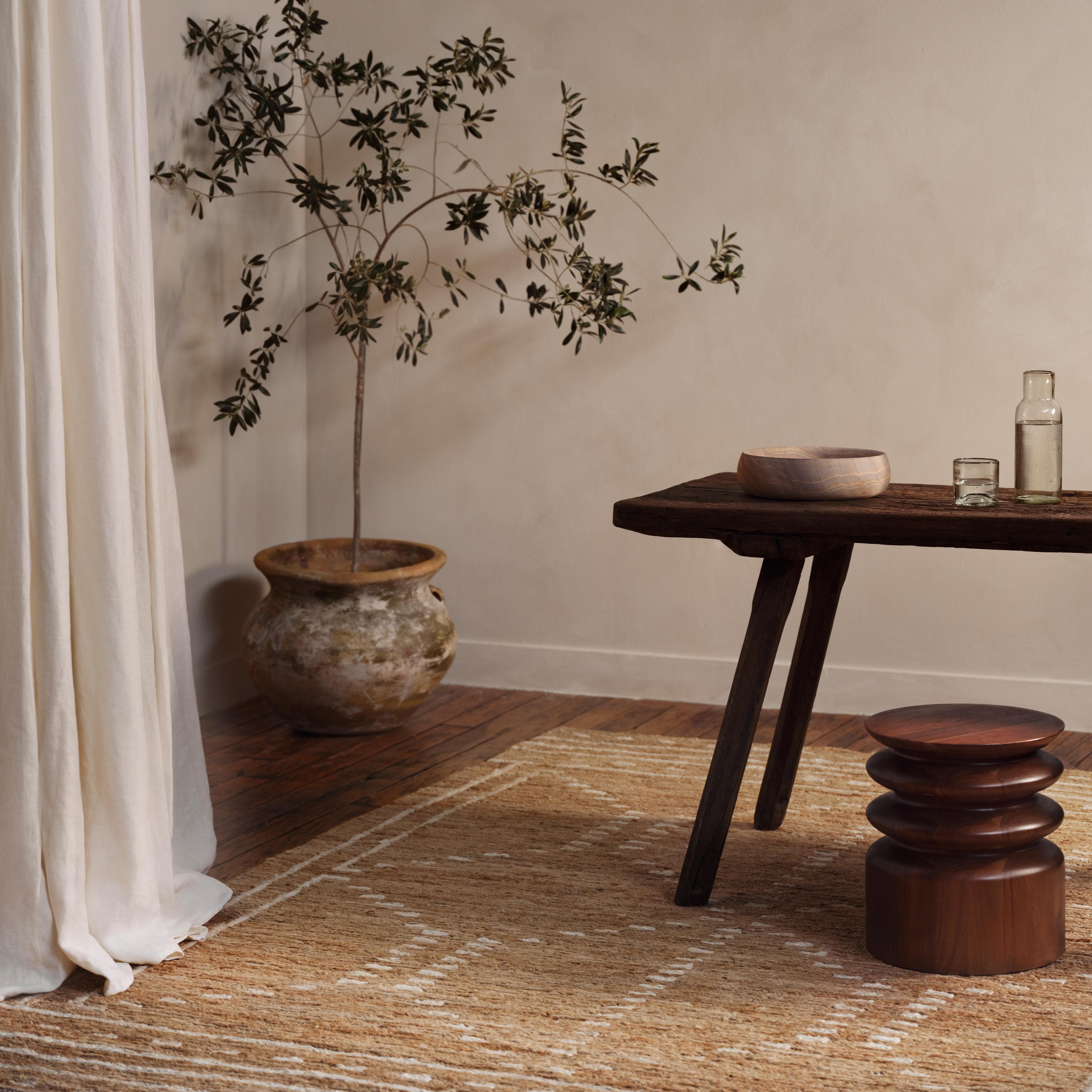 Panavi Jute Area Rug