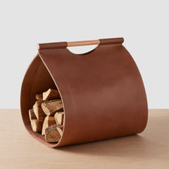 Prini Leather Log Holder