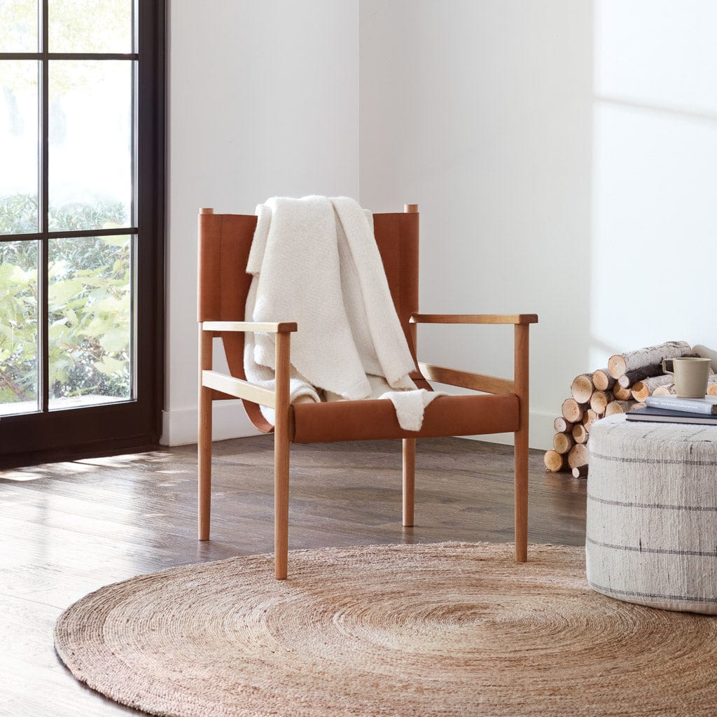 Rassi Handwoven Round Jute Area Rug - 4' Round