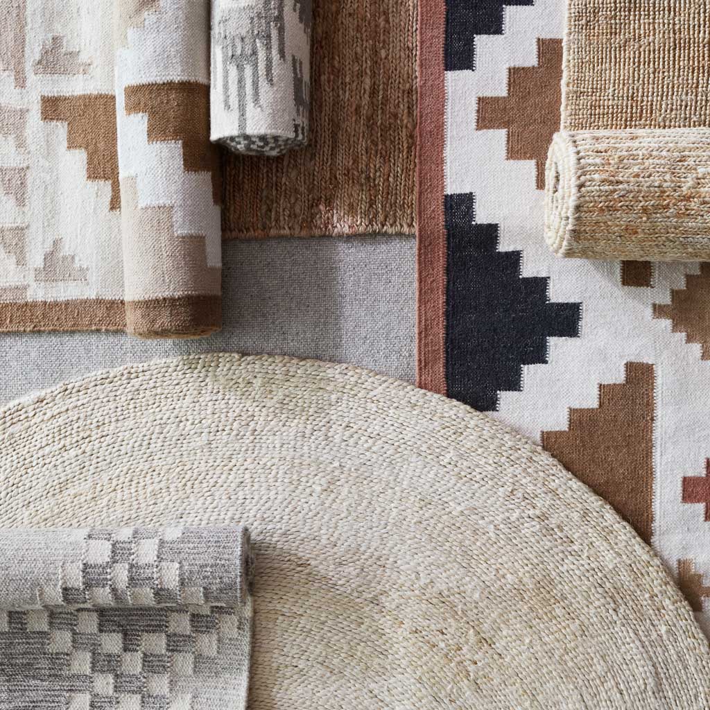 Rassi Handwoven Round Jute Area Rug