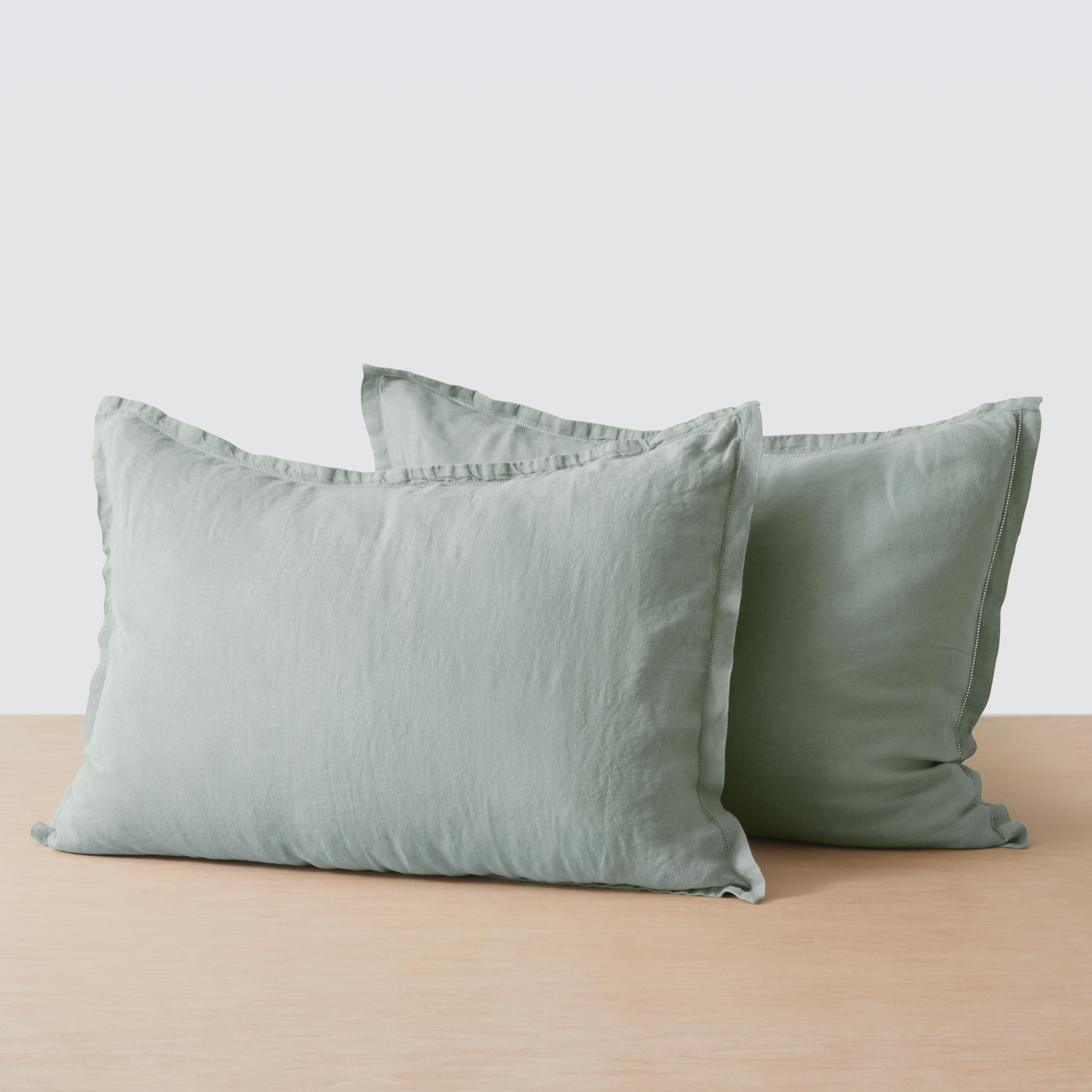 Stonewashed Linen Shams