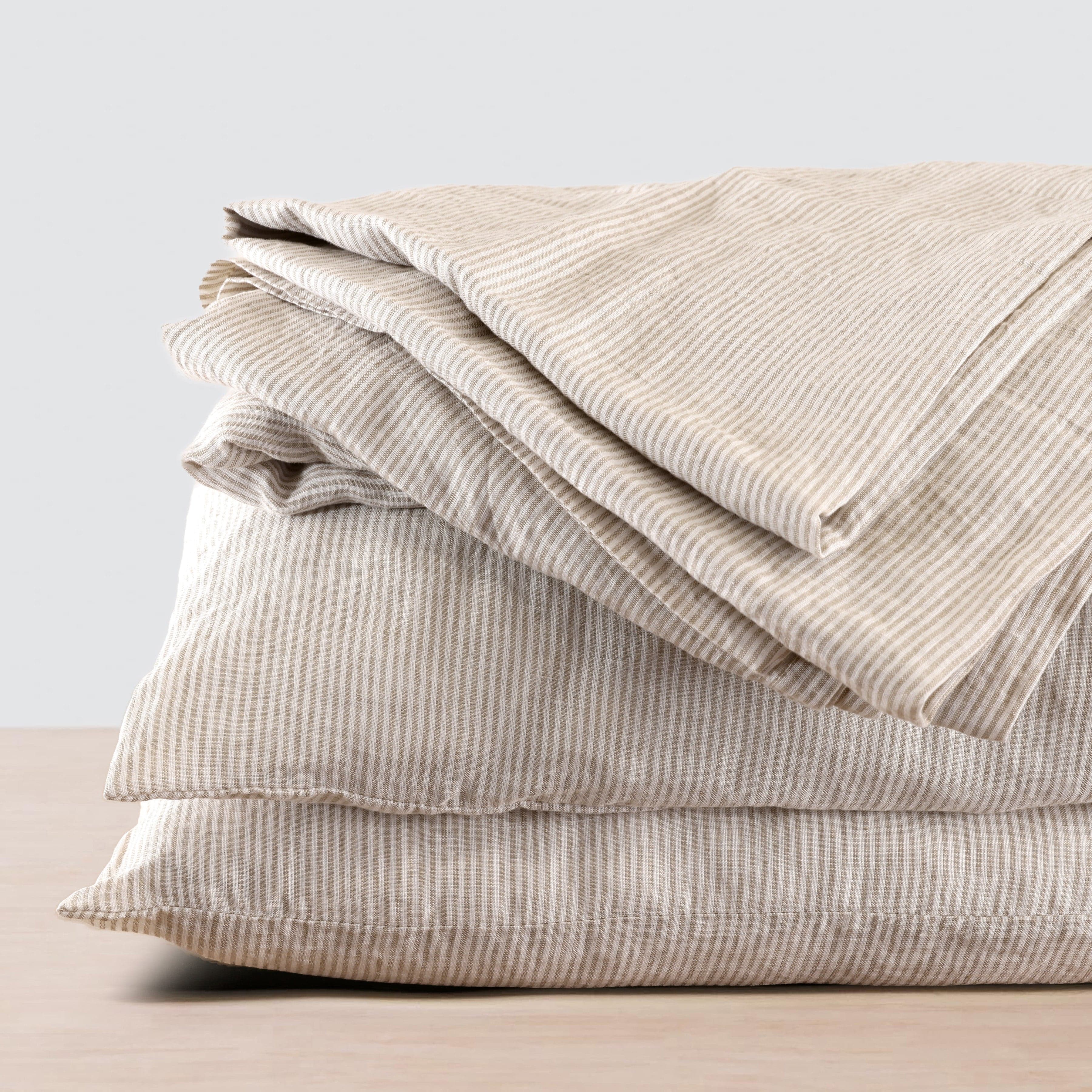 Stonewashed Linen Pillowcases