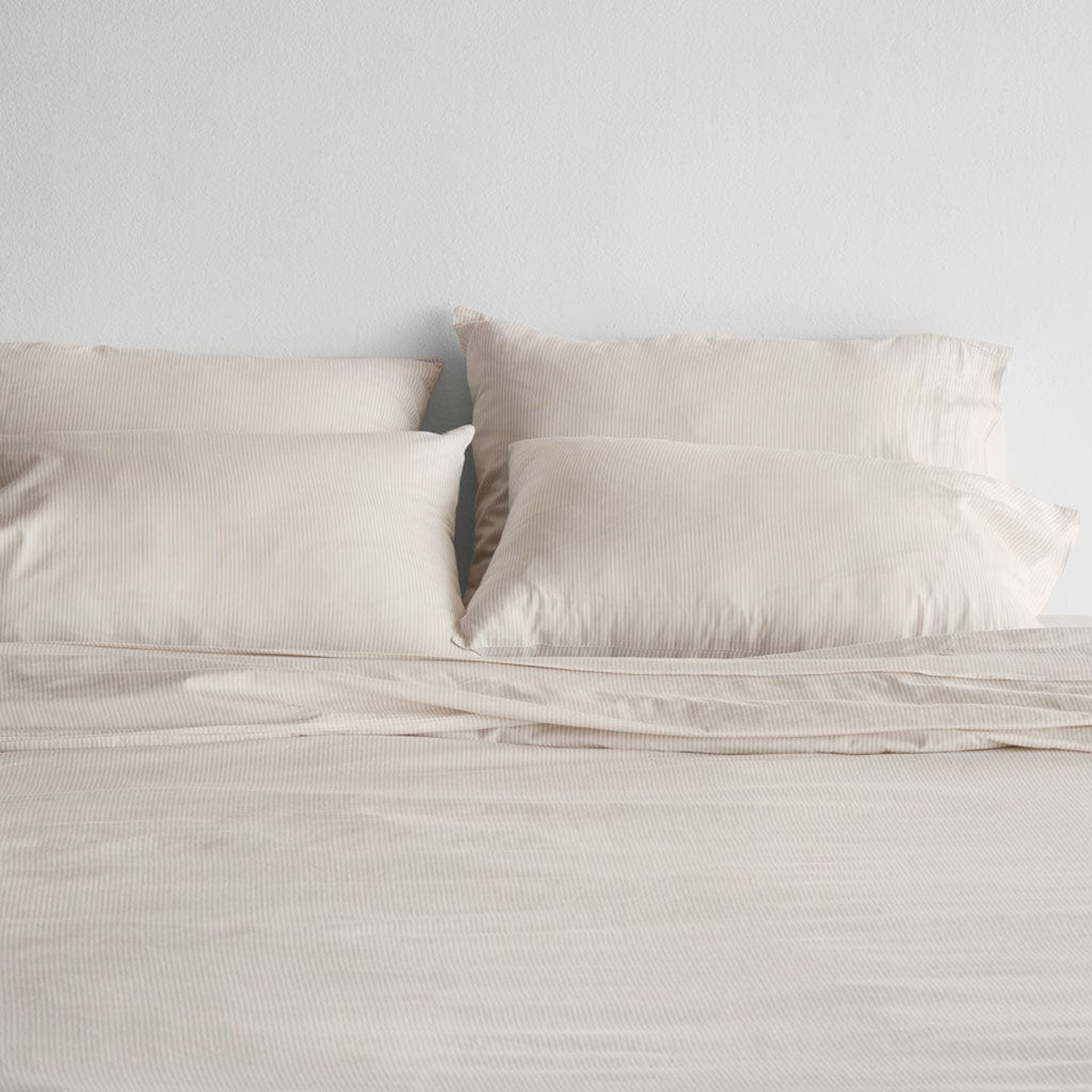 Stonewashed Linen Pillowcases