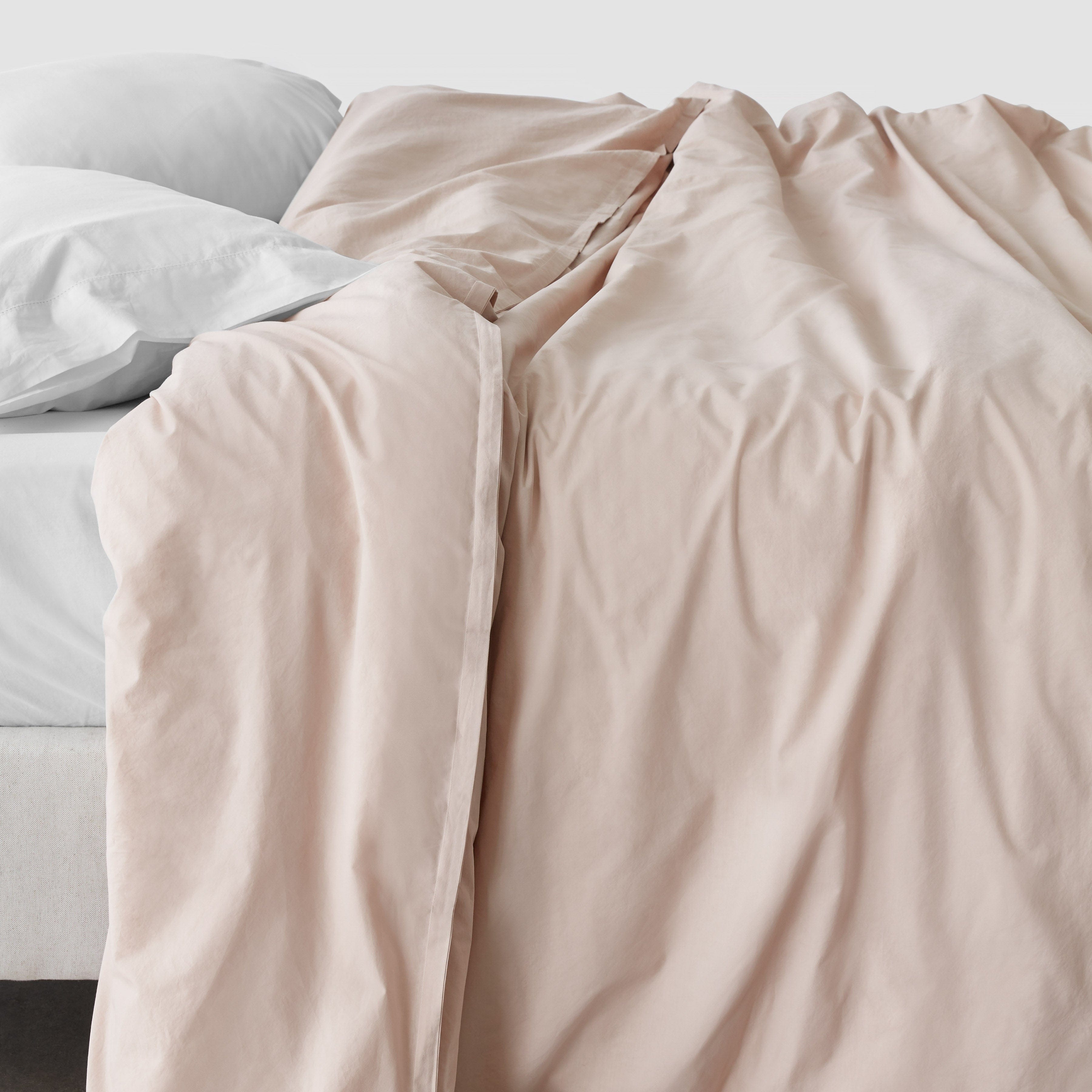 Stonewashed Organic Cotton Percale Duvet Cover
