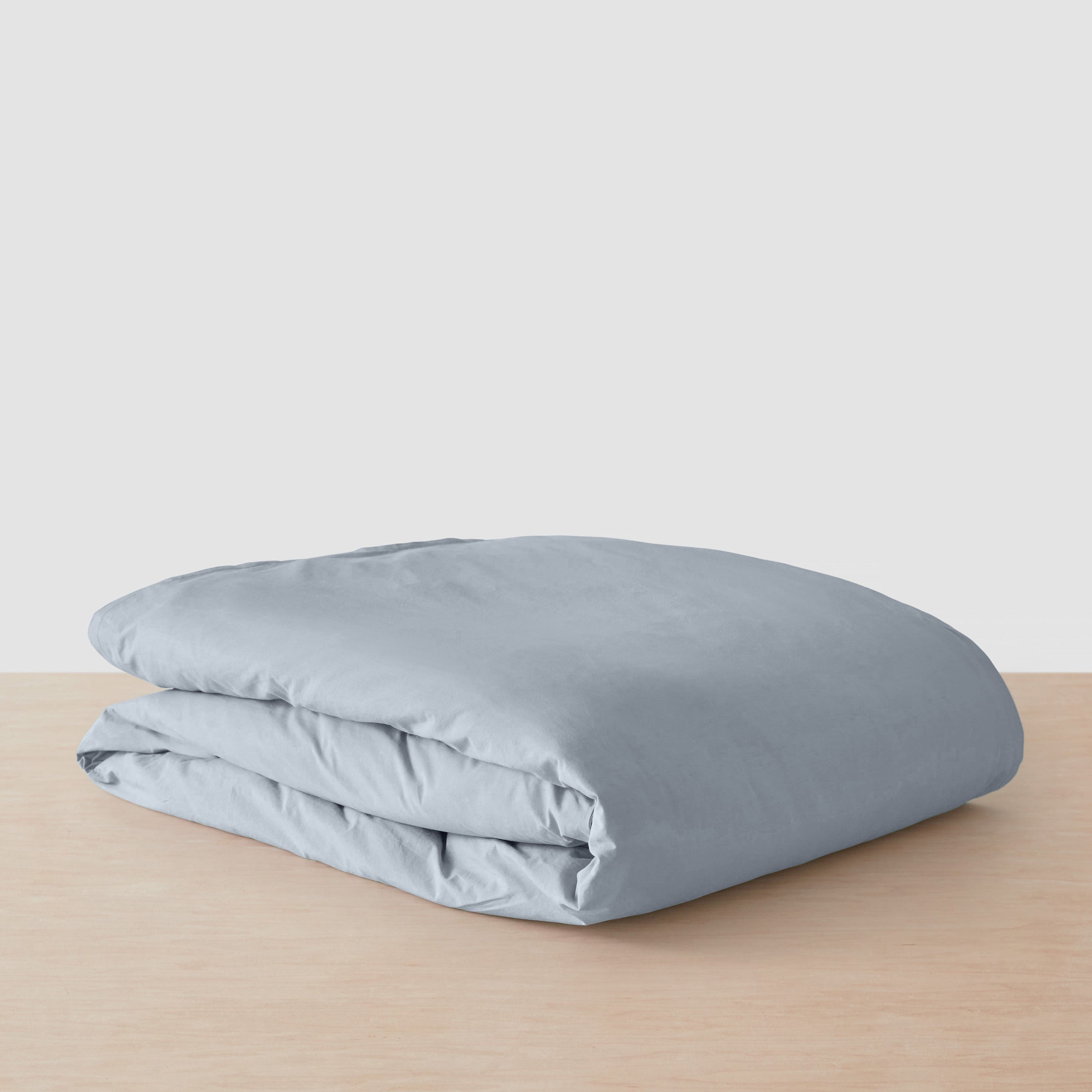 Stonewashed Organic Cotton Percale Duvet Cover