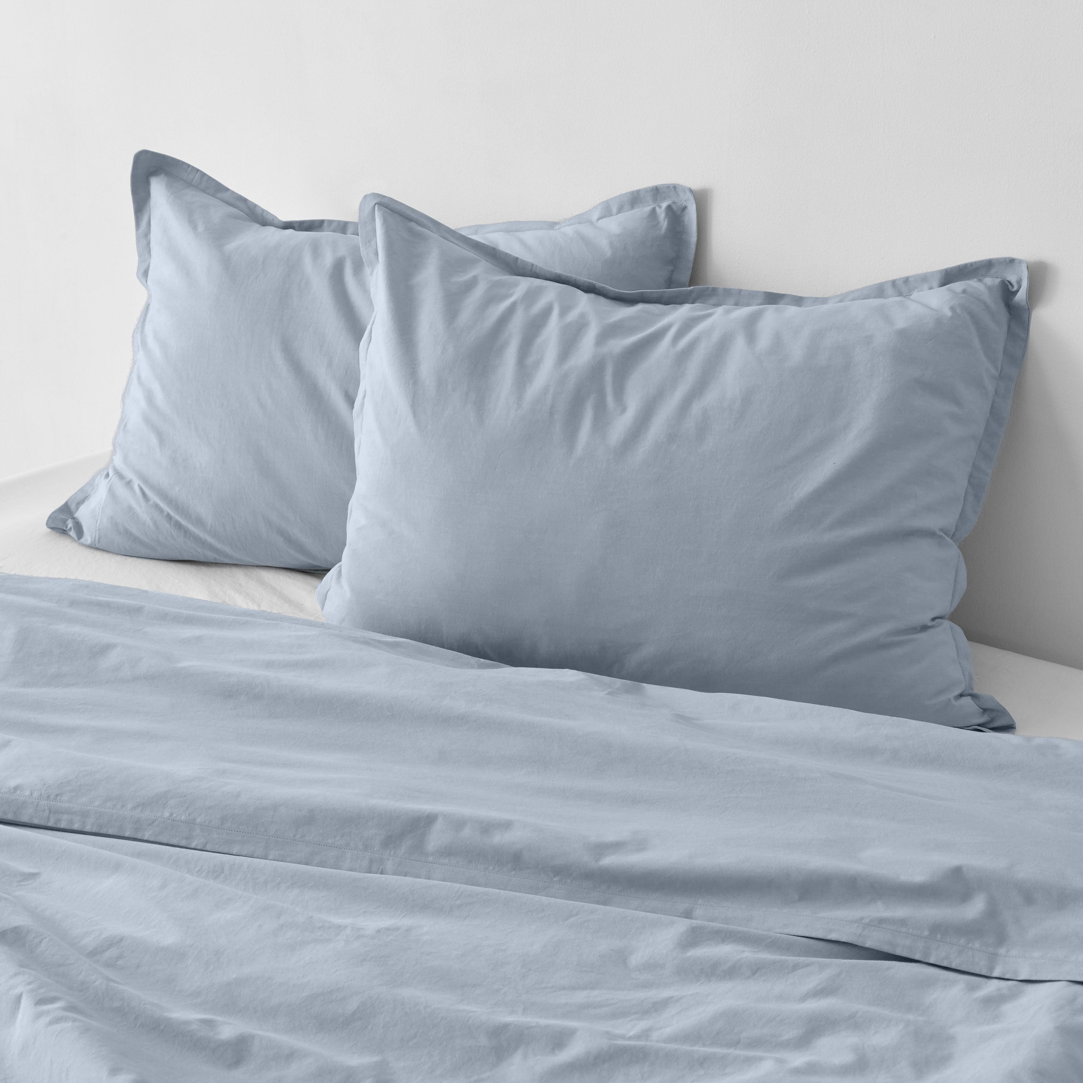 Stonewashed Organic Cotton Percale Duvet Cover