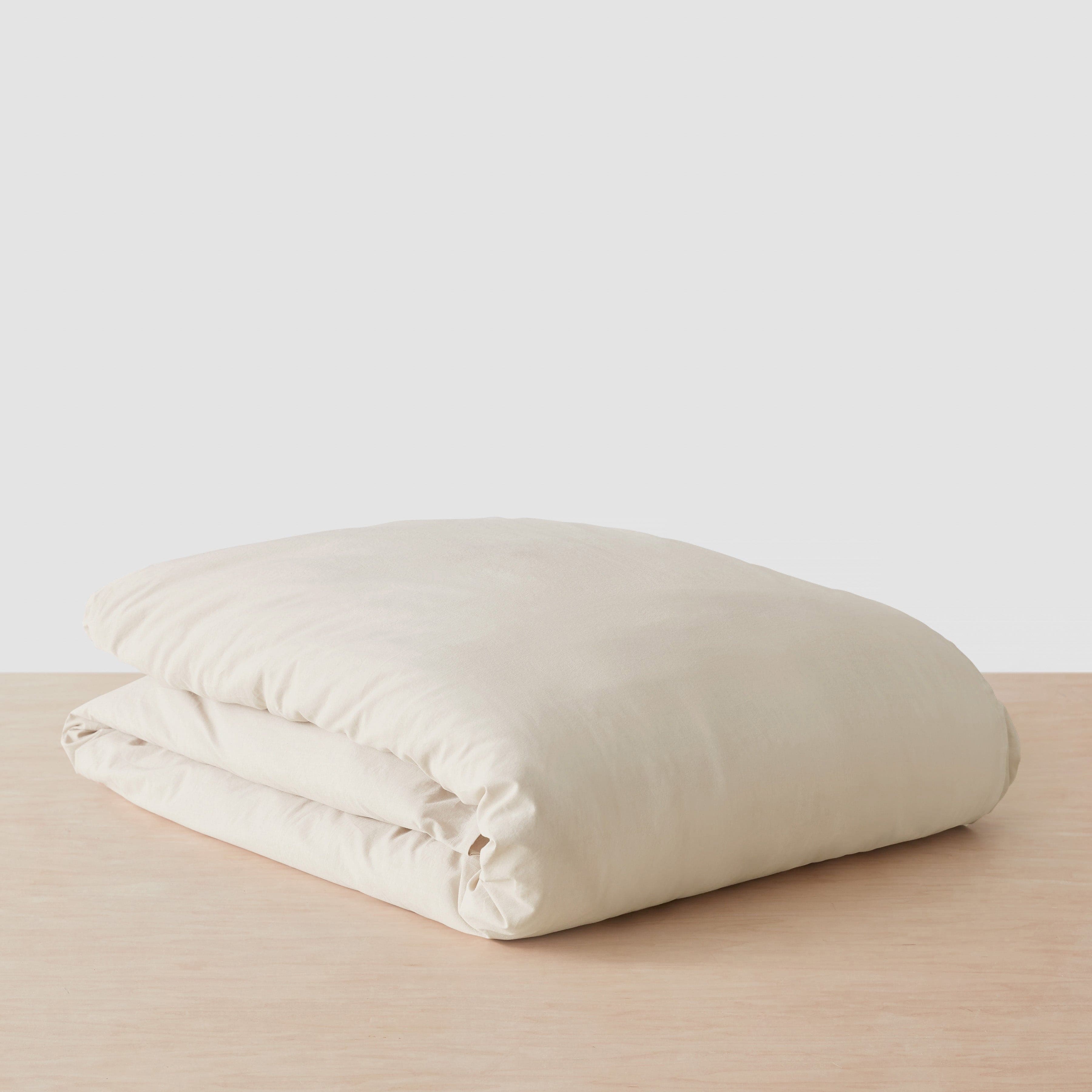 Stonewashed Organic Cotton Percale Duvet Cover