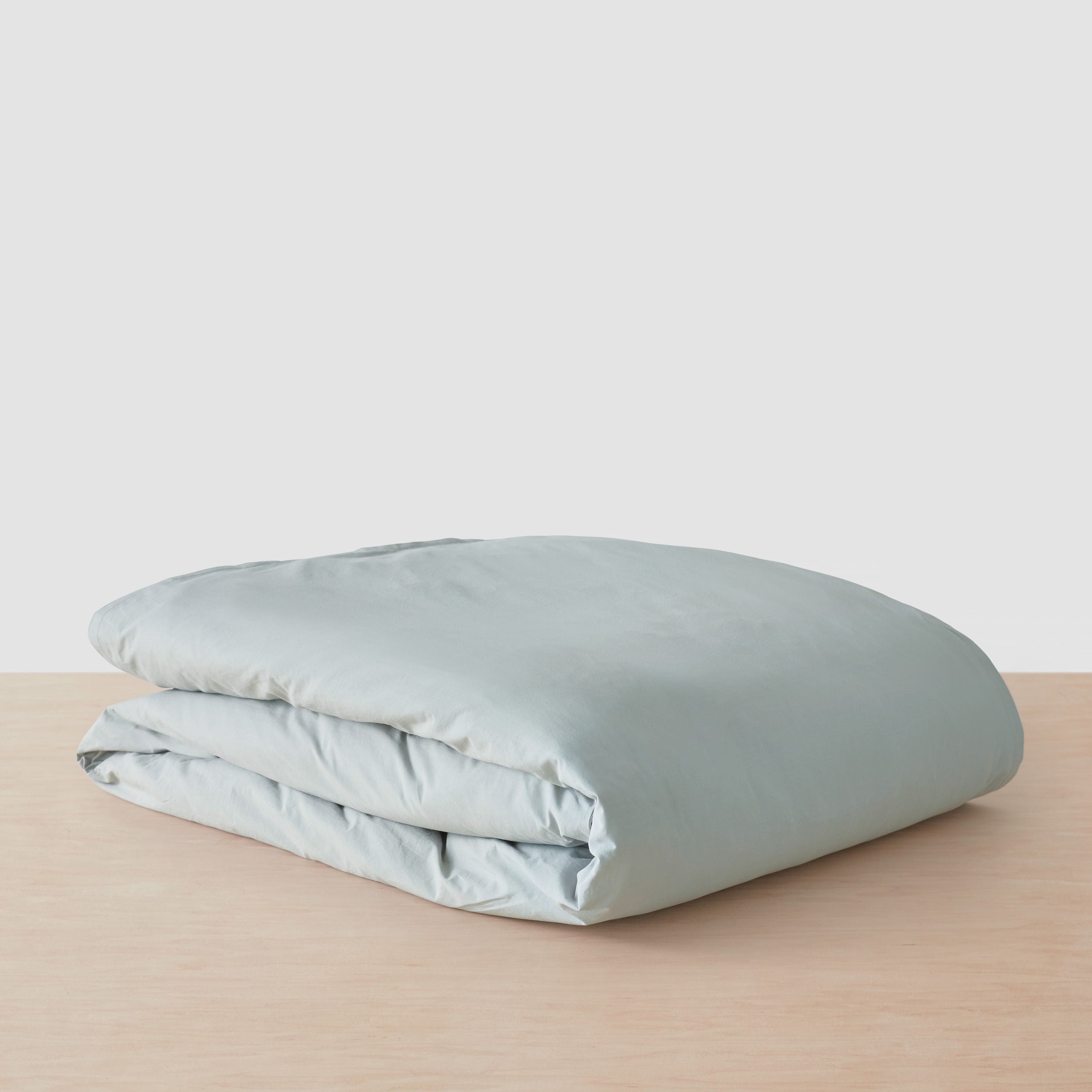 Stonewashed Organic Cotton Percale Duvet Cover