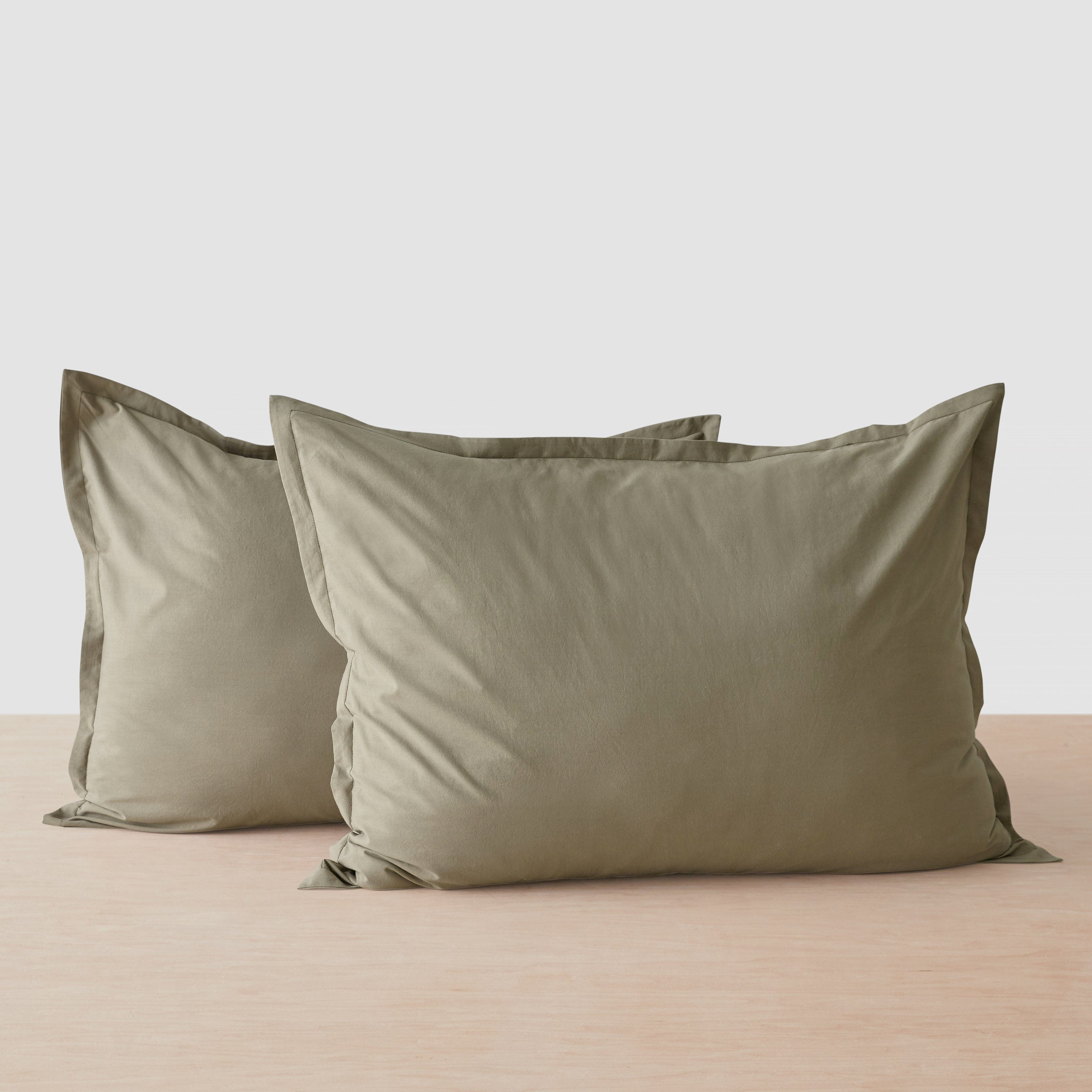 Stonewashed Organic Cotton Percale Duvet Cover